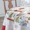 Threadmade Home Santa's Snowy Sleighride Napkins, Set of 4, Multicolor - 17"W x 17"L